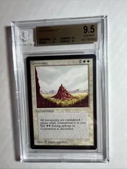 MTG BETA U W Conversion BGS 9.5 Gem Mint, with 10 surface 1993 - Image 1