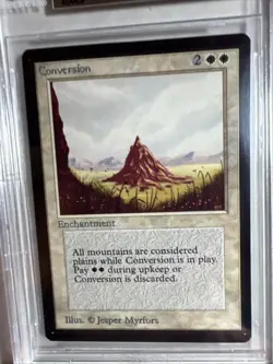 MTG BETA U W Conversion BGS 9.5 Gem Mint, with 10 surface 1993 - Image 3