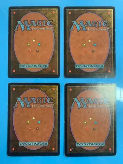 Unlimited FOREST artwork B basic land x4 mtg played see pics I Combine Ship - Image 2