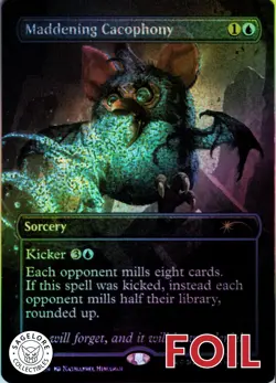 Maddening Cacophony (Confetti Foil) - Secret Lair Furby - 2337 - NM Foil - Image 1