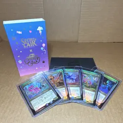 Magic: The Gathering Secret Lair Ponies Galloping 2 Foil Set (CIB) - Image 1