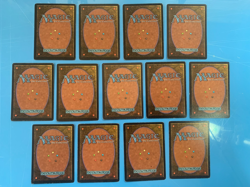 Unlimited FOREST artwork A basic land x13 mtg played see pics I Combine Ship - Image 4