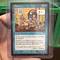 Tinker Urza's Legacy Regular MTG Magic The Gathering - Image 1