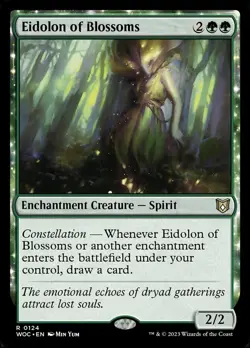 Eidolon of Blossoms: MtG Magic the Gathering Wilds of Eldraine Commander Rare - Image 1