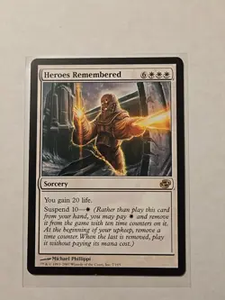 Heroes Remembered - Planar Chaos - MP - Rare - Sorcery - Image 1