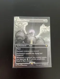 MTG Brilliant Wings Borderless - Final Fantasy In Hand Fast Shipping - Image 2