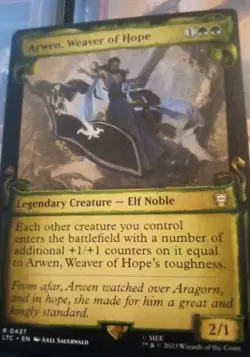 Arwen, Weaver of Hope (Showcase Scrolls) Commander: the Lord of the Rings: Tales - Image 1