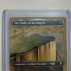 Magic: The Gathering The Walls of Ba Sing Se Legendary Artifact Creature Border… - Image 3