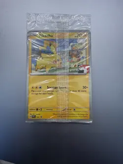 ⚡ SEALED Pikachu SVP101 Black Star SV Promo Play League Pokemon Card TCG Mint - Image 1