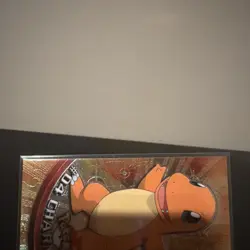 MINT CHARMANDER #04 2000 TOPPS CHROME SERIES 1 HOLO FOIL POKEMON TV CARD - Image 3