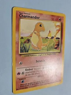 1999 Charmander 46/102 - Base Set - Pokemon TCG - WotC - Image 2