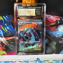 Mega Charizard X ex 223/193 - CGC PRISTINE 10 - Mega Dream ex - Pokemon TCG 2025 - Image 1