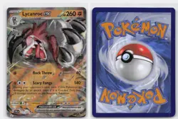 LYCANROC EX 117/193 DOUBLE RARE PALDEA EVOLVED POKEMON - Image 4