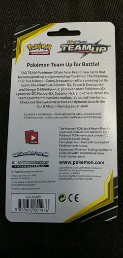 Pokemon Sun & Moon Team Up Blister Pack with Pikachu Promo SEALED - Image 2