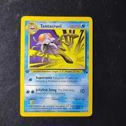Pokemon TCG Tentacruel Fossil 44/62 1st Edition NM - Image 1