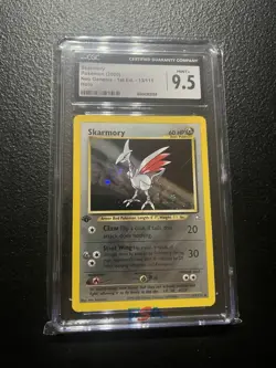 Skarmory Pokemon (2000) Neo Genesis - 1st Ed. - 13/111 Holo Cgc 9.5 - Image 1