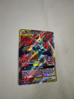 Pokemon tcg Charizard & Braixen GX tag team sr ultra JM64 - Image 2