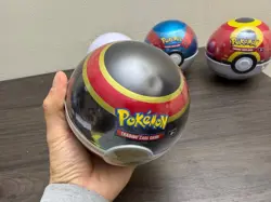 -LOT OF 4- Pokemon TCG -POKEBALL D25 E25 A24 Sealed New - Have some small dent - Image 4