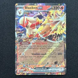 Pokemon TCG Journey Together Blaziken Ex 024/159 Double rare Near Mint - Image 1