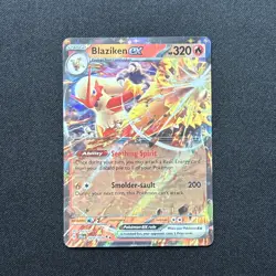 Pokemon TCG Journey Together Blaziken Ex 024/159 Double rare Near Mint - Image 2