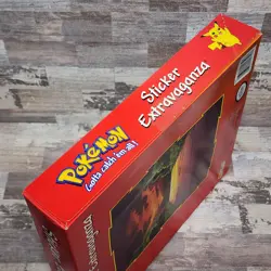1999 Pokemon New Sealed Box Sticker Extravaganza Set w/ Album + 180 Stickers - Image 5