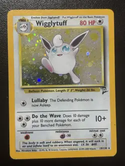 Pokemon TCG - Base Set 2 - Holo Wigglytuff - MP - Image 1