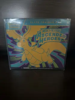 Pokemon TCG: Mega Evolution Ascended Heroes Elite Trainer Box ETB Sealed - Image 1