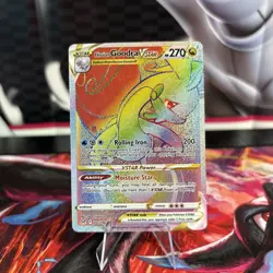 Pokemon Hisuian Goodra VSTAR 202/196 Secret Rare Lost Origin TCG - Image 1