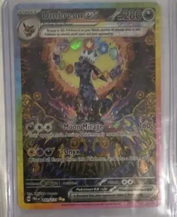 2025 Pokemon TCG Prismatic Evolutions Umbreon EX SIR 161/131 - Image 1