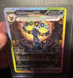 2025 Pokemon TCG Prismatic Evolutions Umbreon EX SIR 161/131 - Image 2