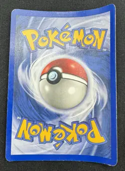 Pokemon Nidoking 11/102 Base Set Holo Rare HP (Heavily Damaged) Water damage - Image 2
