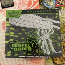 Pokemon Mega Evolution Perfect Order Pokemon Center ETB New Sealed - Image 1