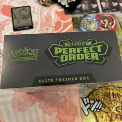 Pokemon Mega Evolution Perfect Order Pokemon Center ETB New Sealed - Image 3