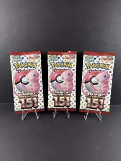 3x Pokemon 151 Korean Booster Pack | Scarlet & Violet | Sealed | - Image 1
