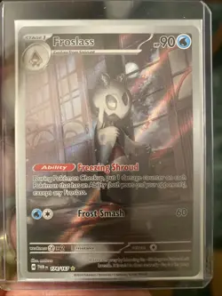 Froslass 174/167 Illustration Rare Pokemon TCG Sv06 Twilight Masquerade Holo - Image 1