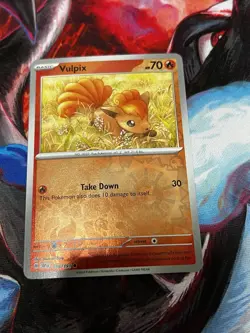 Pokemon TCG Pokemon Vulpix Common Reverse Holo Surging Sparks 016/191 NM - Image 1