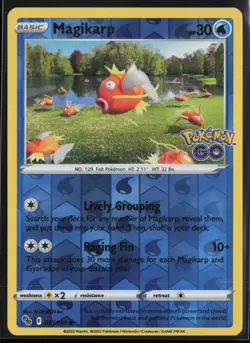Magikarp Reverse 21/78 - Pokemon Go - PTCG - NM - Image 1