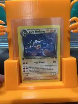Pokemon Dark Machamp Holo Rare TCG 1st Edition Near Mint Condition! - Image 1