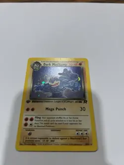 Pokemon Dark Machamp Holo Rare TCG 1st Edition Near Mint Condition! - Image 3
