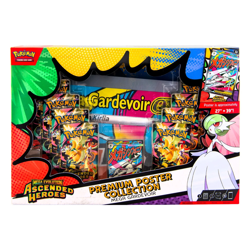 Pokemon TCG Ascended Heroes Premium Poster Collection Mega Gardevoir - Image 1