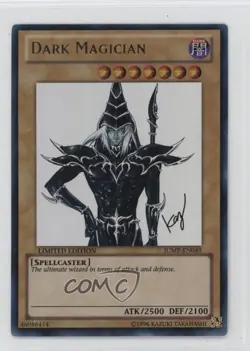Dark Magician YuGiOh Shonen Jump Magazine Promo #JUMP-EN049 2002 - Image 1