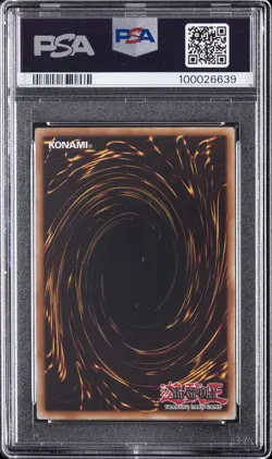 2014 YU-GI-OH! PROMO SHONEN JUMP MAGAZINE #EN070 EBON ILLUSION MAGICIAN PSA 8 - Image 2