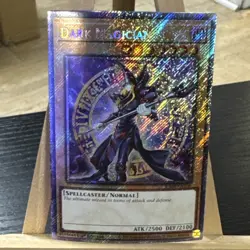 Yugioh * Dark Magician 8th Art Prismatic Secret Rare* (NM) RA04-EN106 - Image 1