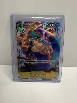 One Piece Adventure On Kami’s Island Roronoa Zoro OP15-113 SR Alt Art English - Image 1