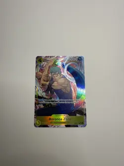One Piece Adventure On Kami’s Island Roronoa Zoro OP15-113 SR Alt Art English - Image 2