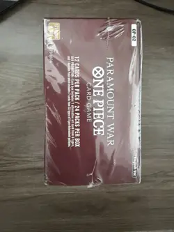 One Piece Card Game OP-02 Paramount War Booster Box English Sealed Fresh Case - Image 2