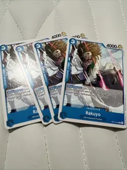 Rakuyo Playset - OP13-055 x4 - Carrying On His Will - One Piece TCG - English - Image 1