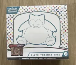 Pokemon TCG Elite Trainer Box Scarlet Violet 151 Pokemon, Sealed ETB - Image 1