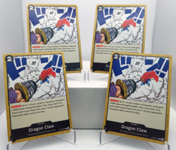 Dragon Claw Playset - OP05-095 x4 - Awakening of the New Era - One Piece TCG - Image 1