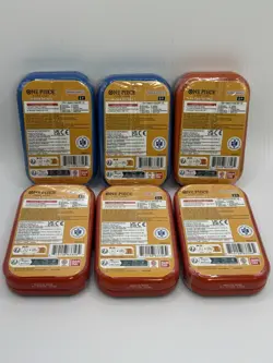 One Piece TCG Tin Set Volume 2 (TS-02/OP-13) New/Factory Sealed - 6 Tin lot - Image 2